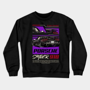 Porsche Spyder 918 Crewneck Sweatshirt